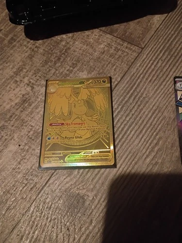 Mega Dragonite EX 295/217 Full Art Holo Gold Secret Rare (PSA 10 worthy!!!)