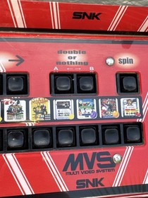 Neo Geo MVS by SNK - Original Dedicated Game Machine Cabinet