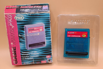 Game Hunter Pro Cheatmodul / Adapter Playstation 1 PS1 PSX Modul Neuwertig