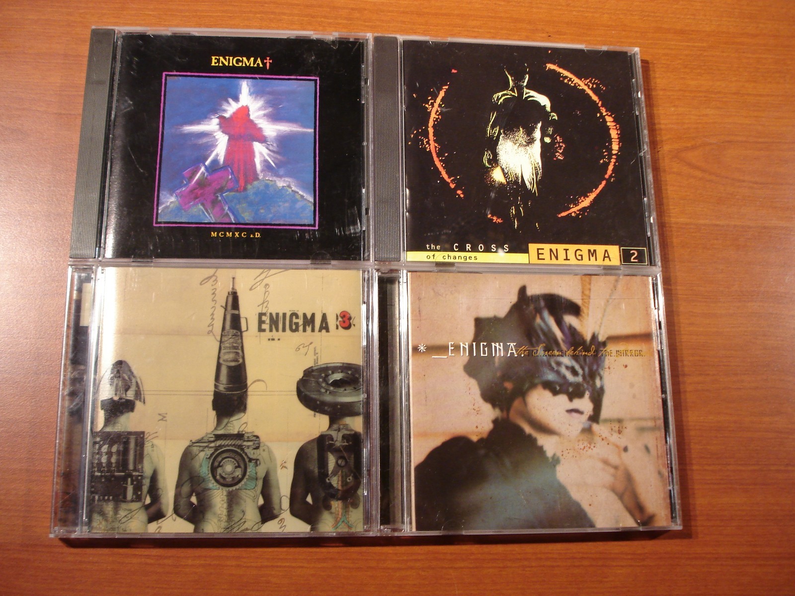 ENIGMA      4 CD  Lot    ~    MCMXC a.D., The Cross Of Changes  & More