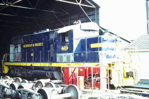 Meridian & Bigbee 103 Aug78 Kodachrome Zug Foto Dia 35mm