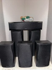 6 Piece Onkyo Speaker Bundle! 2) SKM-560S & 2 SKF-560F, 1) SKC-560C & 1 SKB-560