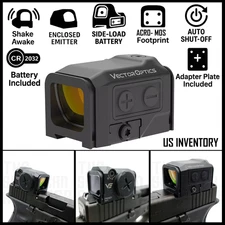 2025 ENCLOSED RED DOT OPTIC SIGHT – RMR / SRO / 407C / 507C / 508T SLIDES –3 MOA