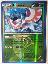 REVERSE HOLO Masquerain 2/101 VLP - Plasma Blast Pokemon Card - 5ban Graphics
