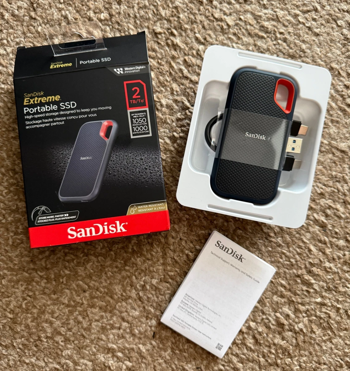 SanDisk 2TB Storage Capacity Hard Drives HDD, SSD & NAS for sale
