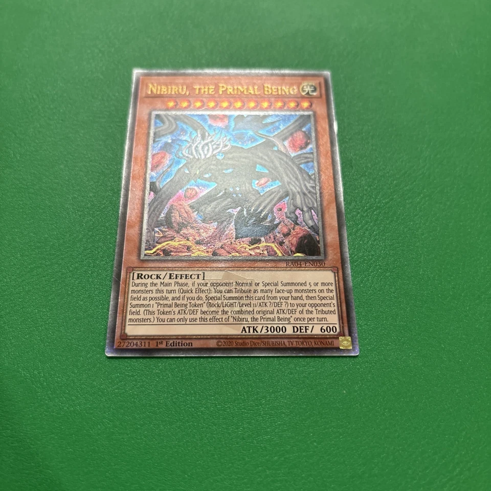 Nibiru, the Primal Being (New Art) (Quarter Century Secret Rare) RA04-EN030 Used - Image 3 of 4