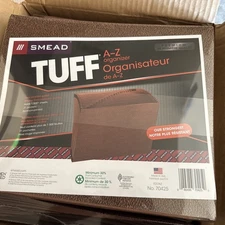 Smead 70425 Leather-like Tuff Expanding Files - Letter - 8.50" X 11" - 0.87"