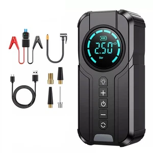 Power Bank Jump Starter Portable Air Compresseur 12 Pro-tection de sécurité lourde
