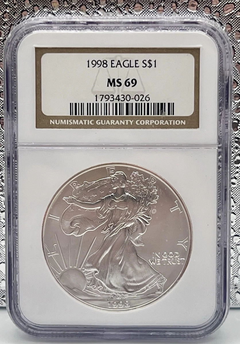 American Eagle 1998 Business Silver Bullion Coins for sale | eBay