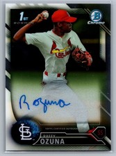 2016 Bowman Chrome #BCAP-RO Raffy Ozuna St. Louis Cardinals Auto