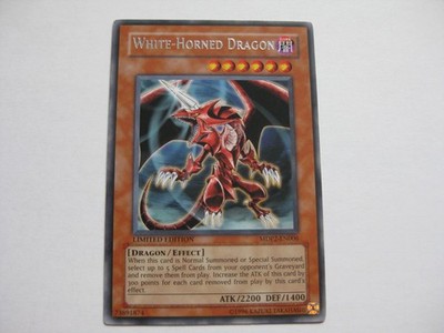 White-Horned Dragon Weißhorn-Drache MDP2-EN006 Rare Englisch NM YUGIOH