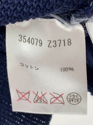 GUCCI Strick & Pullover (dünn) XL Baumwolle NVY uni 354079Z3718 gebraucht - Bild 4 von 5