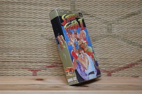 Street Fighter 2 w/box manual reg card Nintendo Super Famicom SFC VG!