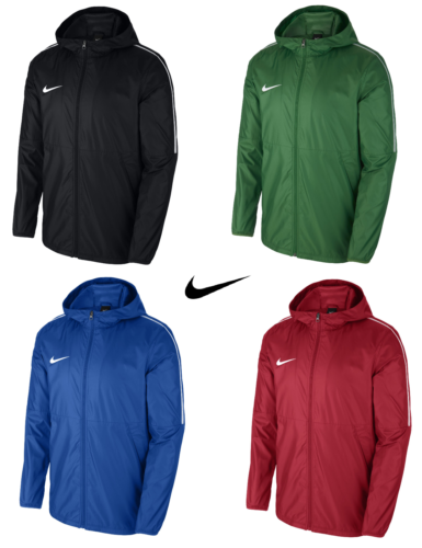 Nike Boys Jacket Coat Rain Junior Lightweight Waterproof Hoodie Wind Stopper - Photo 1/12