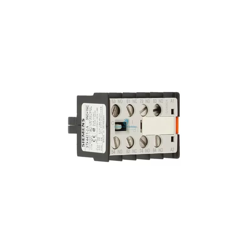 Siemens 3tx44312a blocco contatti ausiliari 3l+1r en 50005