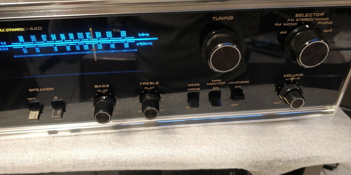Pioneer SX-440 Stereo AM/FM Receiver (1969-71) | eBay
