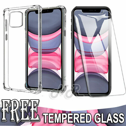 For iPhone 11 XR 13 12 Pro XS Max SE 7 8 Plus Case Heavy Duty Rugged Ring Cover - Bild 16 von 17