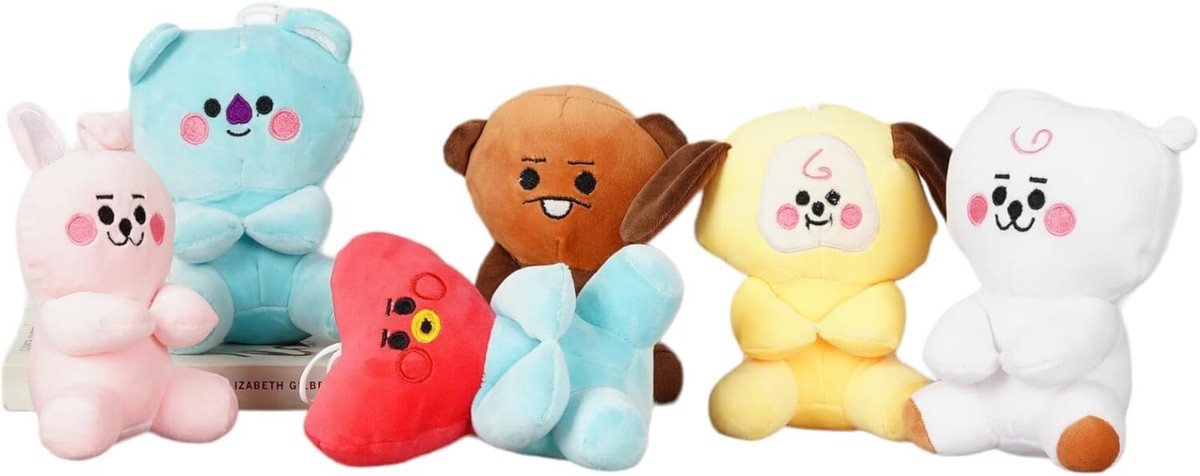 【7個セット】BTS BT21 ぬいぐるみ BTS BT21 ぬいぐるみ 7体セット BTS BT21 LINE FRIENDS Soft Vinyl