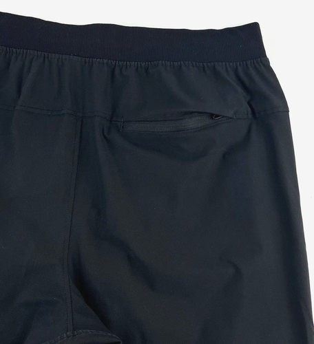 Lululemon ABC Jogger Shorter 28" Warpstreme Elasticizzato Uomo Taglia XL Nero M5A29S - Foto 4 di 9