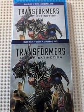 Transformers: Age of Extinction (Blu-ray, 2014) With Original Sleeve! 