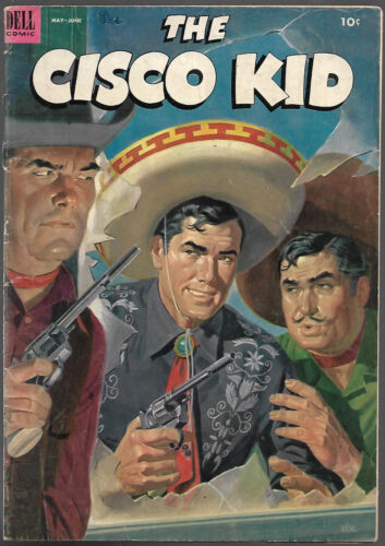 DELL Golden Age Western : The Cisco Kid #15 (Ernest Nordli) Bob Jenney (1953) - Afbeelding 1 van 1