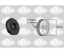 Pulley, crankshaft SASIC 2154020 for Renault