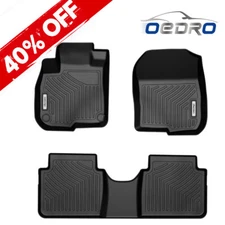 OEDRO Floor Mats For 2017-2022 Honda CR-V CRV 3D Molded TPE Liners All Weather
