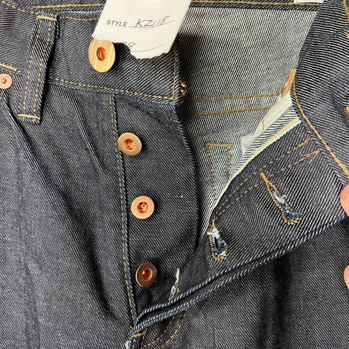 NWT Billy Reid Selvedge Jeans Denim MSL-ALA RN-113-814 Slim Cut Men's Size 29x34 - Picture 11 of 12