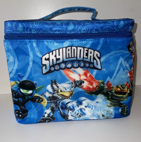 Skylanders Soft Carrying Case Storage Bag Blue Activision