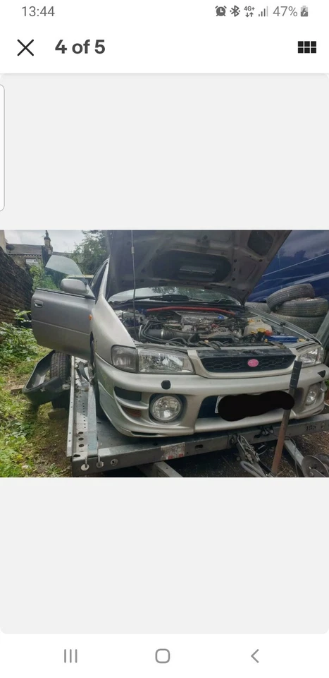 Subaru Impreza 2.0 GL Classic WRX Sti Jdm Wagon Turbo wheel nut BREAKING - Image 4 of 4