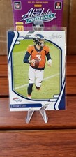 2021 Panini Absolute Football Drew Lock - Card #52 - Denver Broncos - Base Card