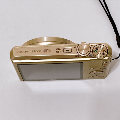 Mint] Nikon COOLPIX S7000 Gold 16.0MP 20x Compact Digital Camera