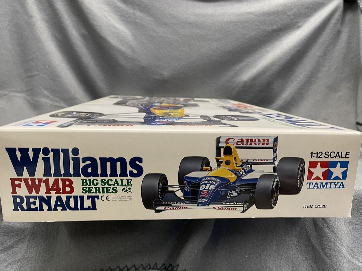 Tamiya 12029 1/12 Williams FW14B Renault #5 Nigel Mansell Tamiya 12029 1/12 Williams FW14B Renault #5 Nigel Mansell