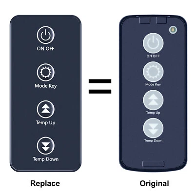 TCNOUMT Remote Control For EdenPURE Heaters US004 YN022 US1000 USA1000 and GEN4