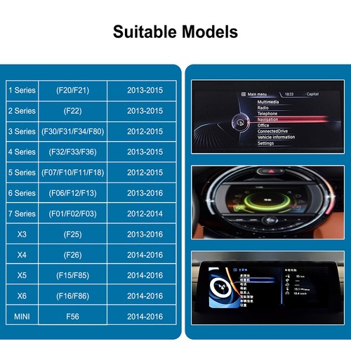 Wireless CarPlay Decoder Box for BMW NBT CarPlay Interface Support Mirror Link - Picture 10 of 18