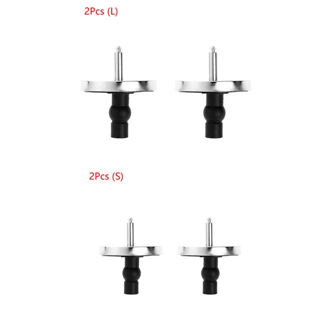 2Pcs Fix Toilet Seat Fittings Hinge Pins Quick Release WC Seat Cover