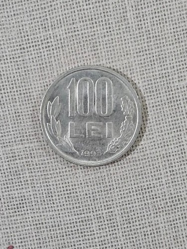 100 Lei Coin, 1993, Romania - Picture 2 of 2