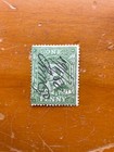 1884 AUSTRALIA VICTORIA 1D GREEN STAMP DUTY QV USED