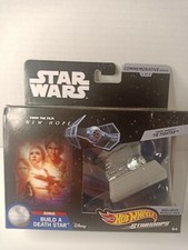 Hot Wheels Star Wars Darth Vader's Tie Fighter Commemorative Series 4 Of 9 New 