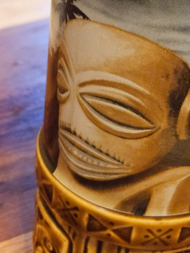 TIKI FARM SUNRISE BLUE LOOK TIKI MUG BY FLOUNDER 2009 - Picture 6 of 9