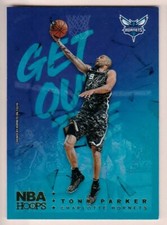 2018-19 NBA Hoops Get Out The Way GOW-10 Tony Parker Holo Hornets Spurs