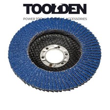 Draper 83157 Zirconium Oxide Flap Disc, 115 x 22.23mm, 40 Grit