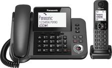 KX-TGF320EXM Telefono Digitale Cordless/con Filo con Segreteria Telefonica Digit