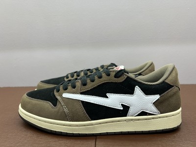 Bapesta Indigo Studios LA V1 Mocha Travis Scott Inspired Bapesta 