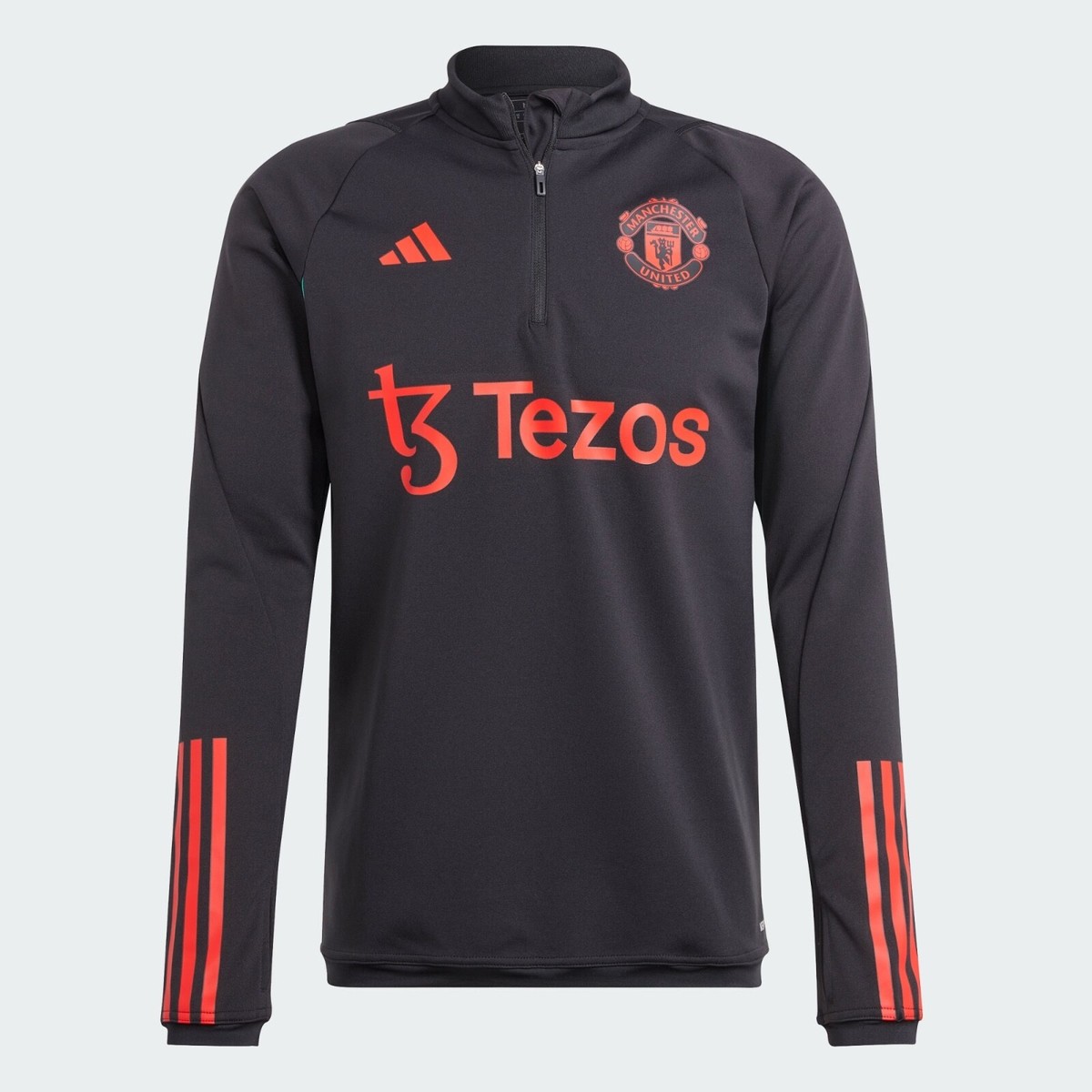 adidas Manchester United Training Top Mens - 1/4 Zip - Man