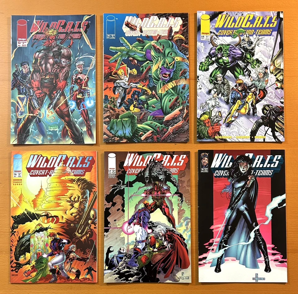 Wildcats covert action teams 1, 2, 3 up to 42 + #50 (image 1992) 42 x comics - Image 4 of 4