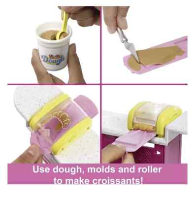 Coffret Pour Barbie Le Grand Restaurant Et 1 Poupée Mannequin Et 25