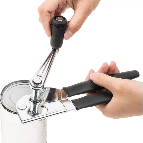 Commercial Can Opener Hand Crank Can Opener Manual Easy for Big Cans - Picture 6 of 10