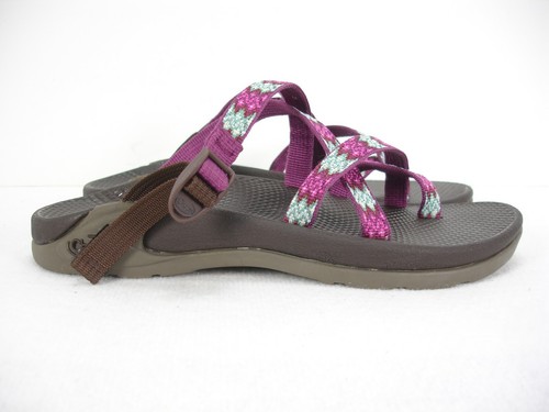 CHACO ZONG SINGLE STRAP TOE LOOP SLIP ON SPORT SANDALS WOMEN 6 - Picture 3 of 11