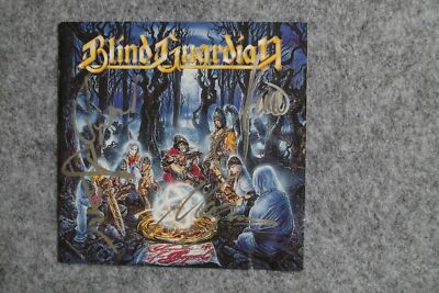 Blind Guardian - Somewhere Far Beyond CD Album signed / autograph / signiert